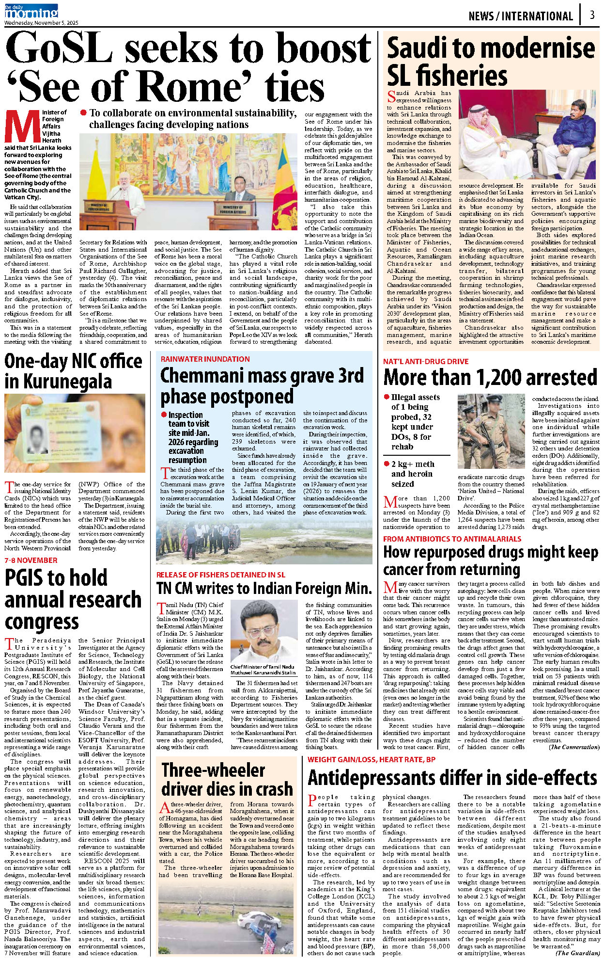 The Daily Newspaper - RESCON 2025 Coverage